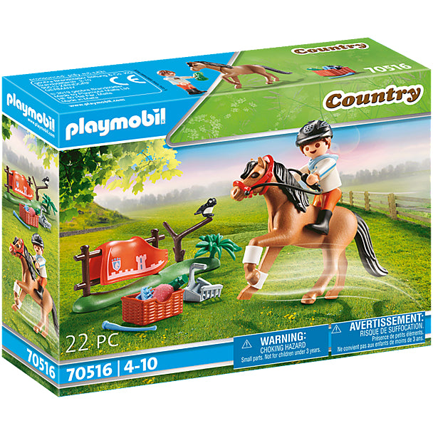 Playscapes - Playmobil 70516 Collectible Connemara Pony