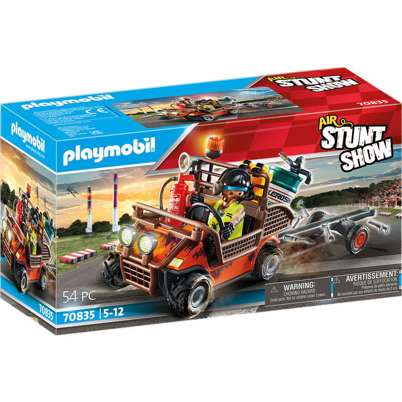 Playscapes - Playmobil 70835 Air Stunt Show Mobile Repair Service