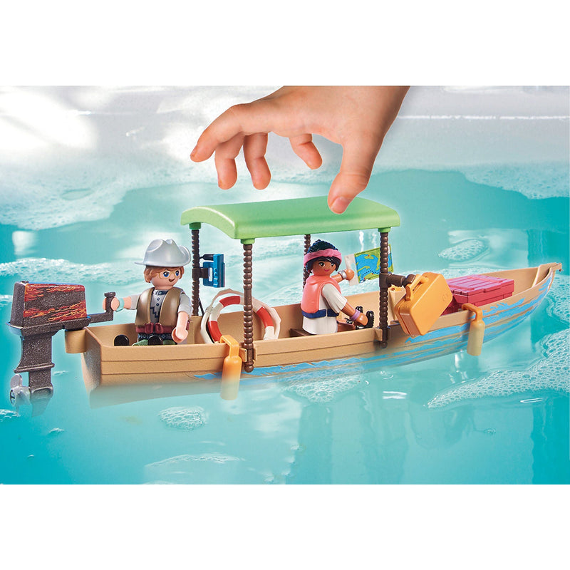 Playmobil 71010 Wiltopia Boat Trip the Playscapes