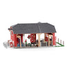 Playscapes - Schleich Large Farm With Black Angus Playset