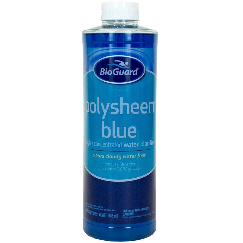 BioGuard Polysheen Blue (1 qt)- - Anglo Dutch Pools & Toys 