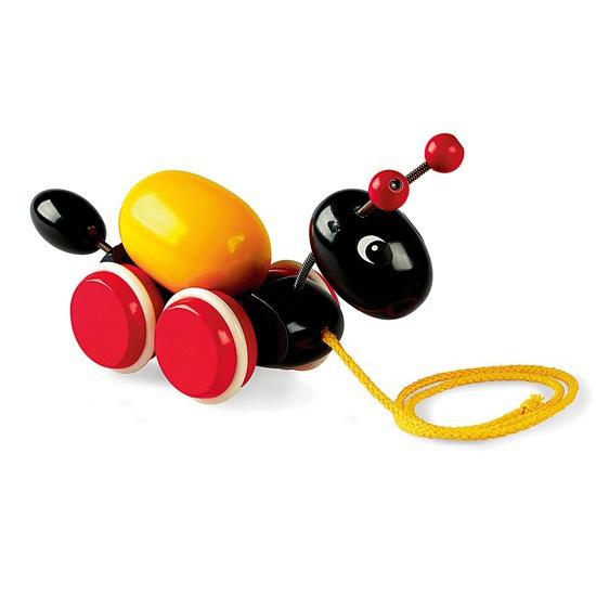 Push, Pull, And Ride-On Toys - Brio Ant With Rolling Egg