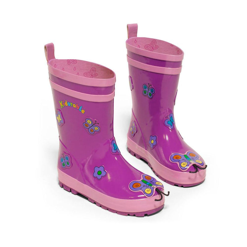 Kidorable Butterfly Rain Boots