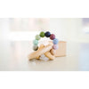 Rattles And Teethers - Bannor Toys Saturn Ring Wooden Baby Teether