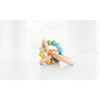 Rattles And Teethers - Bannor Toys Saturn Ring Wooden Baby Teether