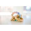Rattles And Teethers - Bannor Toys Saturn Ring Wooden Baby Teether