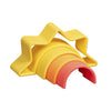 Rattles And Teethers - Dëna Toys Neon Sun Stacking Teether