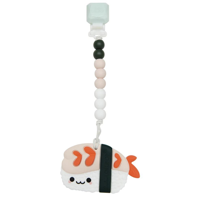 Rattles And Teethers - Loulou LOLLIPOP Gem Ebi Silicone Teether Holder Set