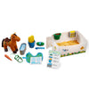Melissa & Doug Feed & Groom Horse Care Play Set