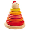 Shape Sorters And Stackers - Djeco Cachempil Mother Hen Ring Stacker