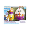 Shape Sorters And Stackers - Earlyears Chicken & Egg Stackers