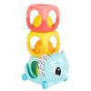 Shape Sorters And Stackers - Lamaze Stack Rattle & Roll Blocks