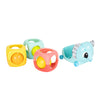 Shape Sorters And Stackers - Lamaze Stack Rattle & Roll Blocks