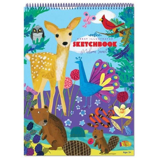 eeBoo Life on Earth Sketchbook - Sketchbooks - Anglo Dutch Pools and Toys