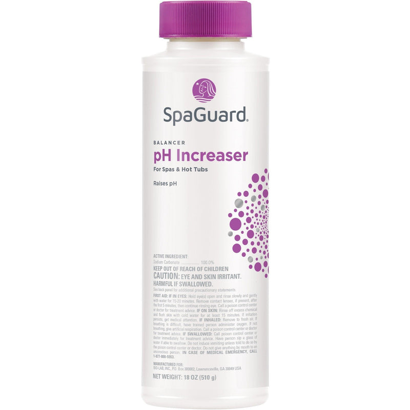 Spa Water Balancers - SpaGuard PH Increaser (18 Oz)