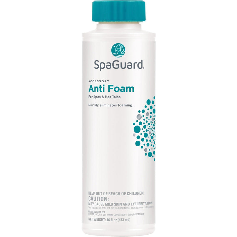 Spa Water Enhancers & Cleaners - SpaGuard Anti-Foam (1 Pt)