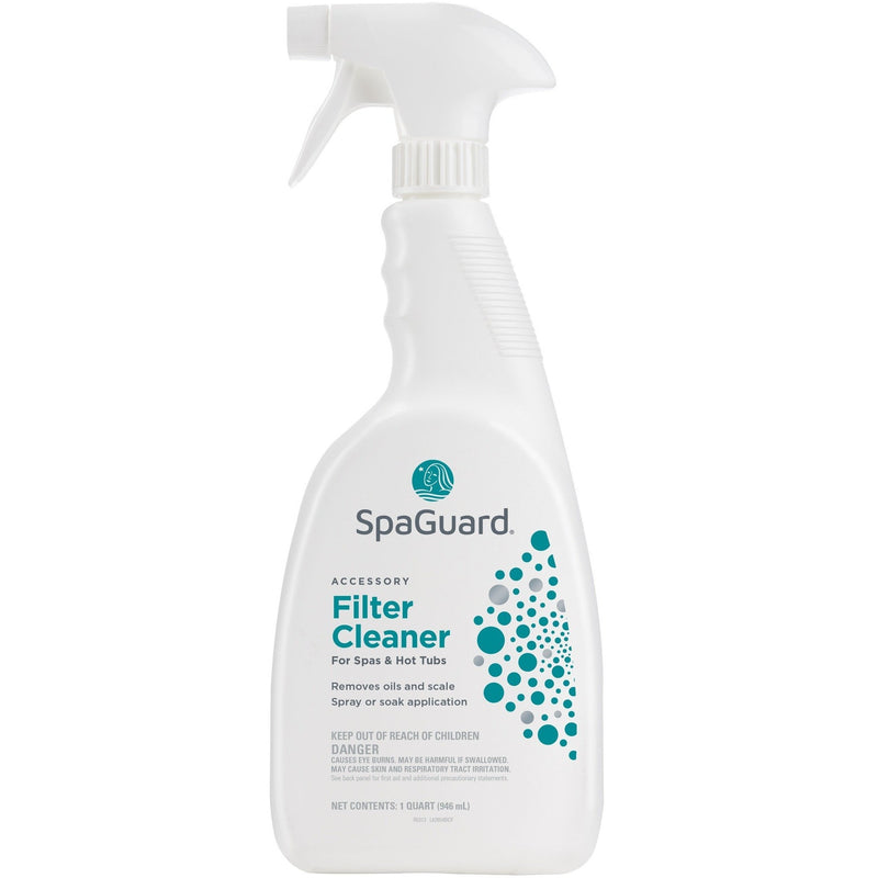 Spa Water Enhancers & Cleaners - SpaGuard Filter Cleaner (1 Qt)