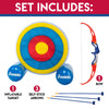 Sporting Goods - Franklin Inflatable Self-stick Archery Target Set
