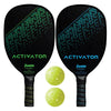 Sporting Goods - Franklin Pickleball Activator 2 Player Wood Paddle & Ball Set