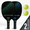 Sporting Goods - Franklin Pickleball Activator 2 Player Wood Paddle & Ball Set