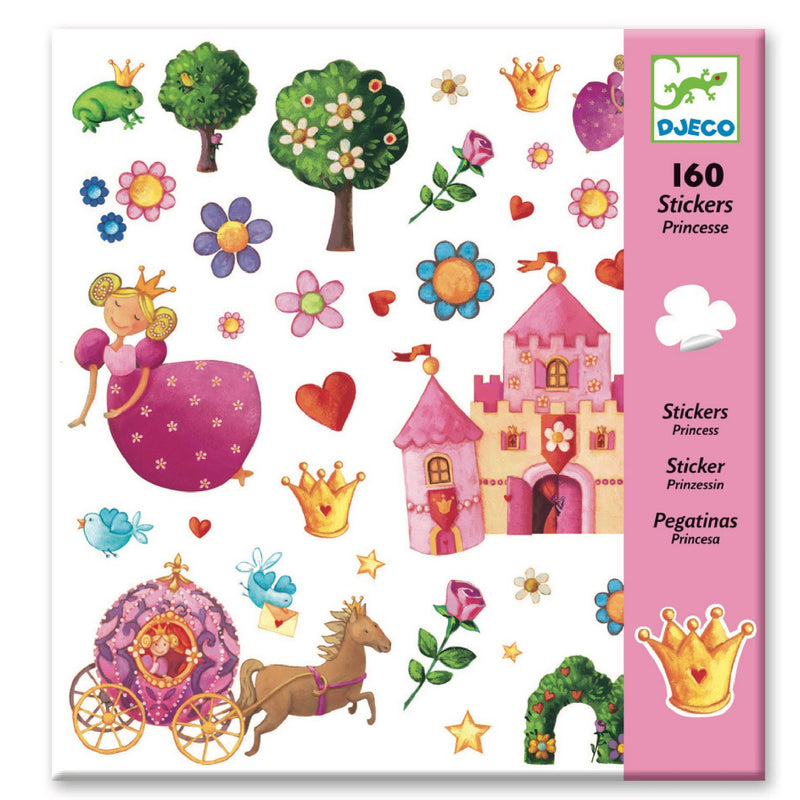 Stickers And Sticker Books - Djeco Stickers Princess Marguerit