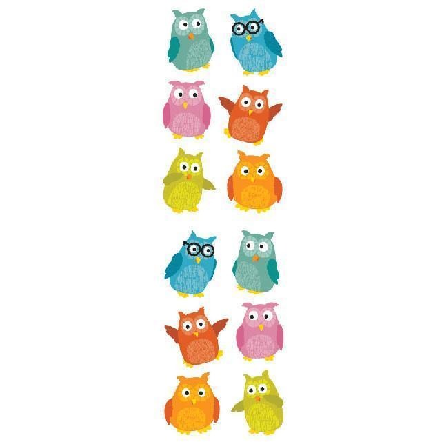 Mr.s Grossman's Chubby Owls Stickers
