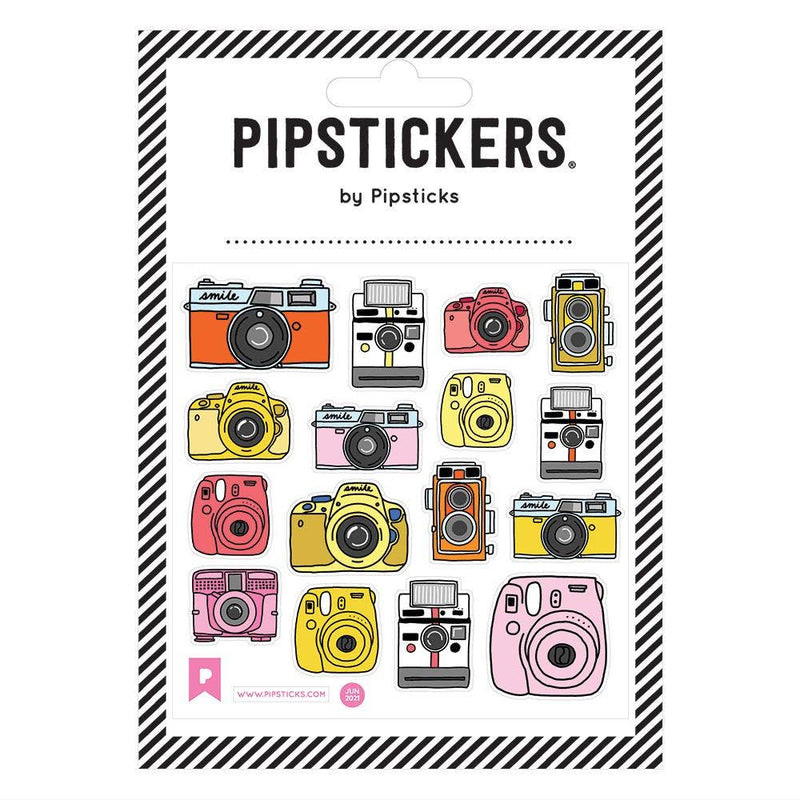 Stickers And Sticker Books - Pipsticks Fuzzy Camera Stickers