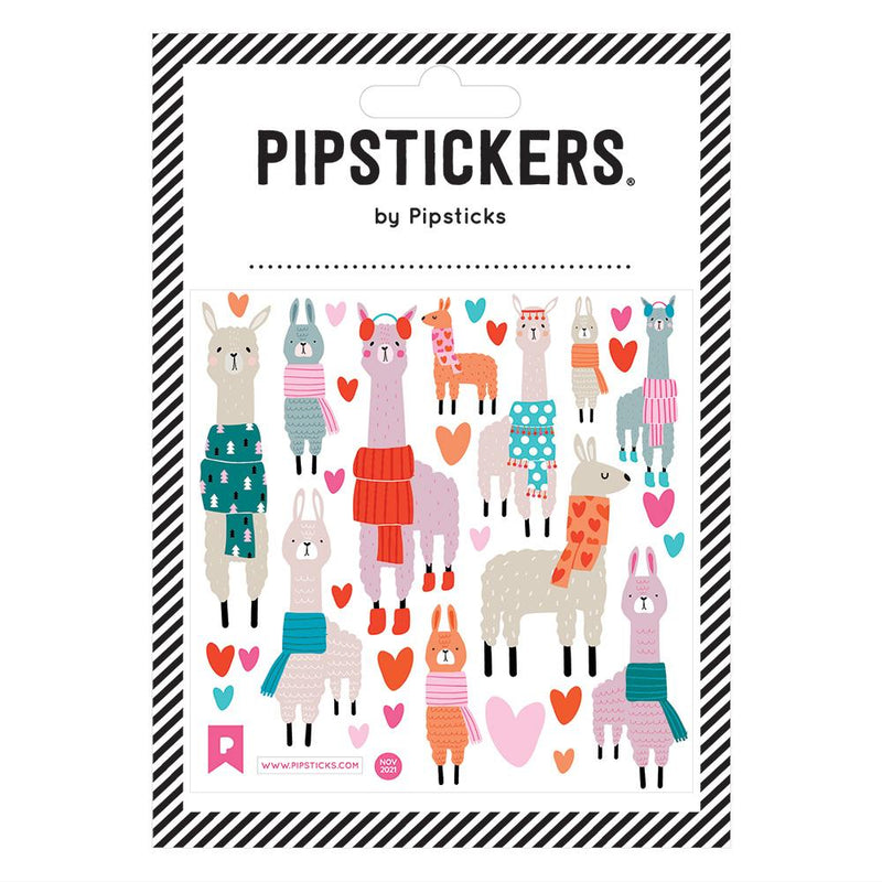 Stickers And Sticker Books - Pipsticks Fuzzy Llamas Stickers