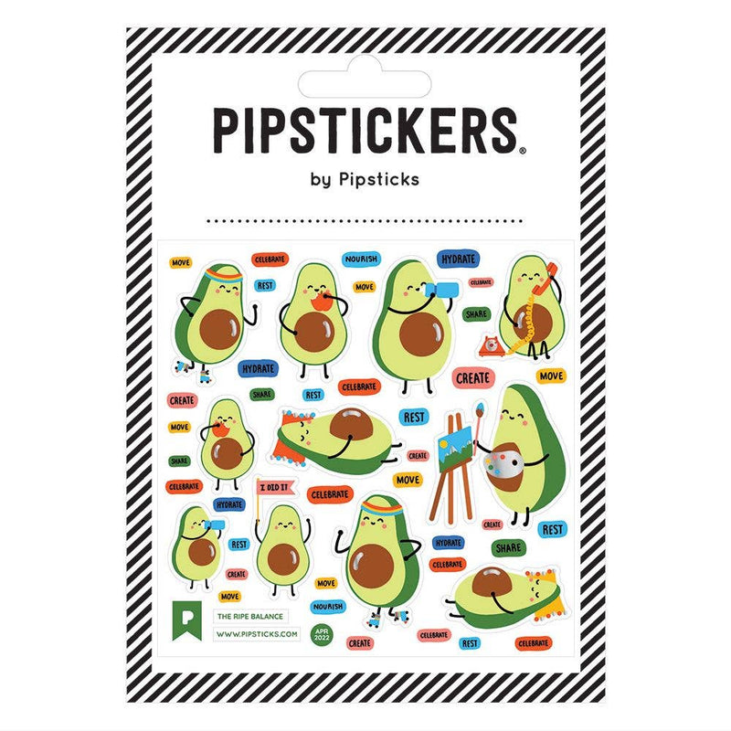 Stickers And Sticker Books - Pipsticks The Ripe Balance