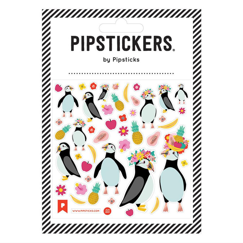Stickers And Sticker Books - Pipsticks Tutti Frutti Puffins