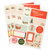 Stickers And Sticker Books - Rifle Paper Deck The Halls Holiday Stickers & Labels