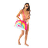 Swim Bags And Towels - BigMouth Rainbow Cooler Bag