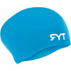 Swim Caps - TYR Long Hair Wrinkle-Free Silicone Swim Cap