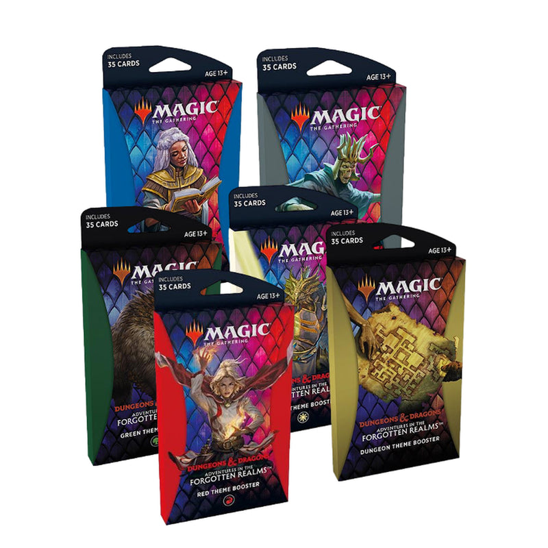 Trading Cards - Magic The Gathering: Adventures In The Forgotten Realms Theme Booster
