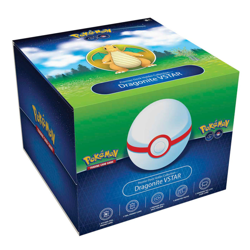 Trading Cards - Pokémon TCG: Pokémon GO Premier Deck Holder Collection (Dragonite VSTAR)