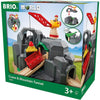 Brio Crane & Mountain Tunnel Set