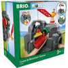 Brio Crane & Mountain Tunnel Set