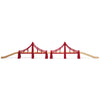 Brio Double Suspension Bridge- - Anglo Dutch Pools & Toys  - 1