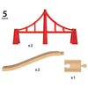 Trains And Train Sets - Brio Double Suspension Bridge