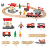 Brio Rescue Firefighter Train Set