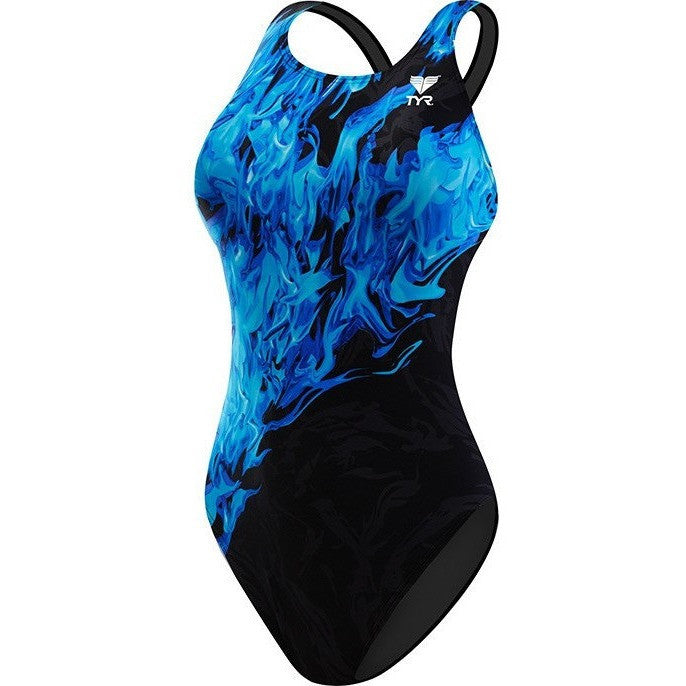 TYR Ignis Maxfit Swimsuit- Blue- - Anglo Dutch Pools & Toys  - 1
