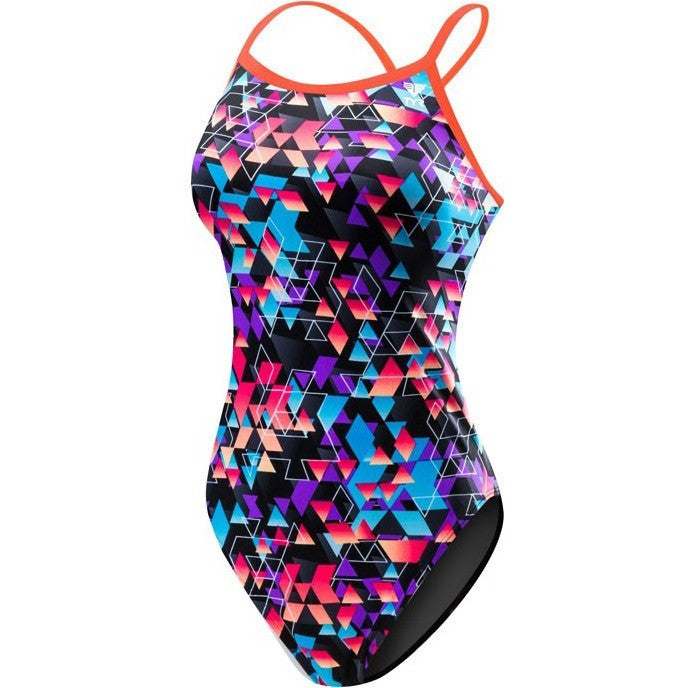 TYR Labyrinth Diamondfit Swimsuit- Multi - Women's Active Fitness - Anglo Dutch Pools and Toys