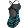 TYR Voltage Diamondfit Swimsuit- Blue/Green- - Anglo Dutch Pools & Toys  - 2